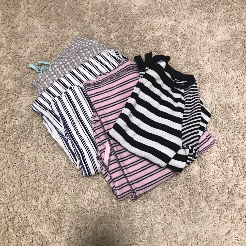 4 PACK SLEEP WEAR 1 TOP 3 BOTTOMS